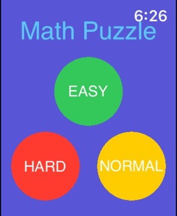 Math Puzzle for Watch &amp; Phone screenshot