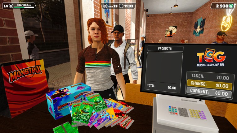 Monstrix TCG Card Shop screenshot