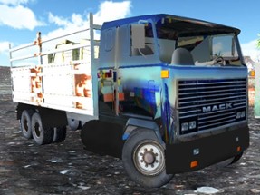 OffRoad Truck In The Rain Image