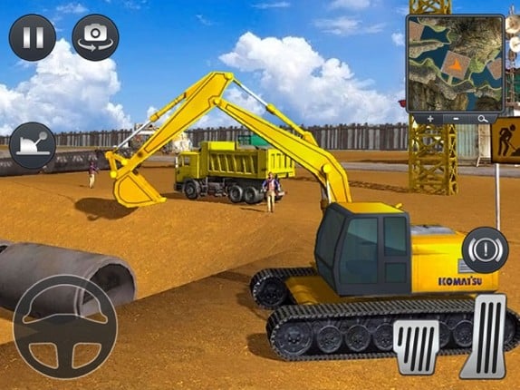 Real Excavator Simulator 3D screenshot