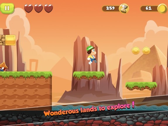 Super Jungle Adventures - Funny Jumping Games screenshot