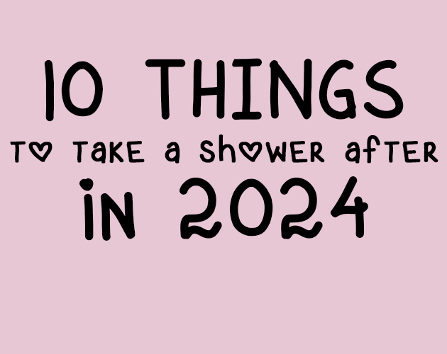 Games like 10 things to take a shower after in 2024