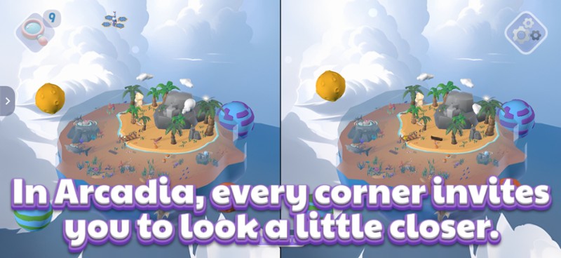 Arcadia: Find The Differences 3D Image