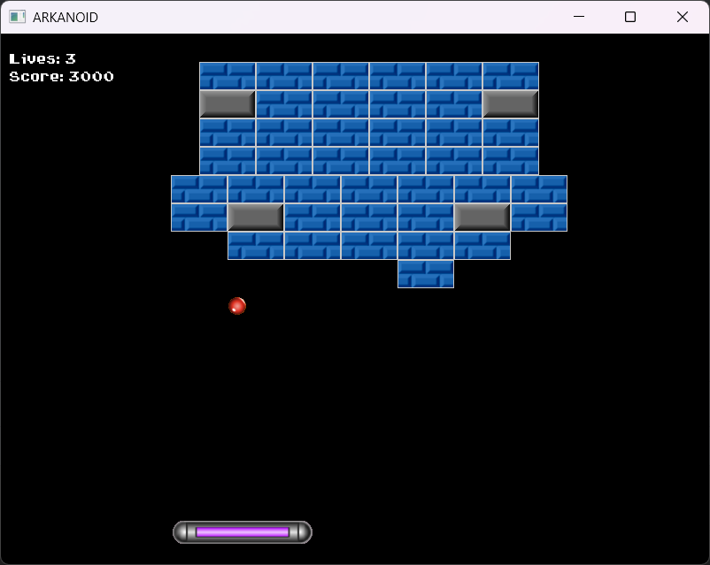Games like Arkanoid SFML