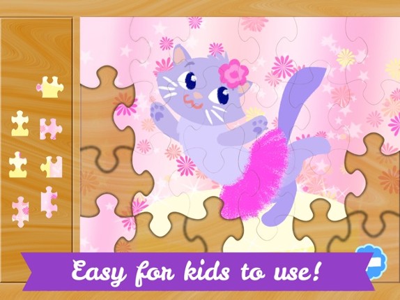 Ballerina Puzzles for Kids - Ballet Stars Jigsaw Games for Little Girls screenshot
