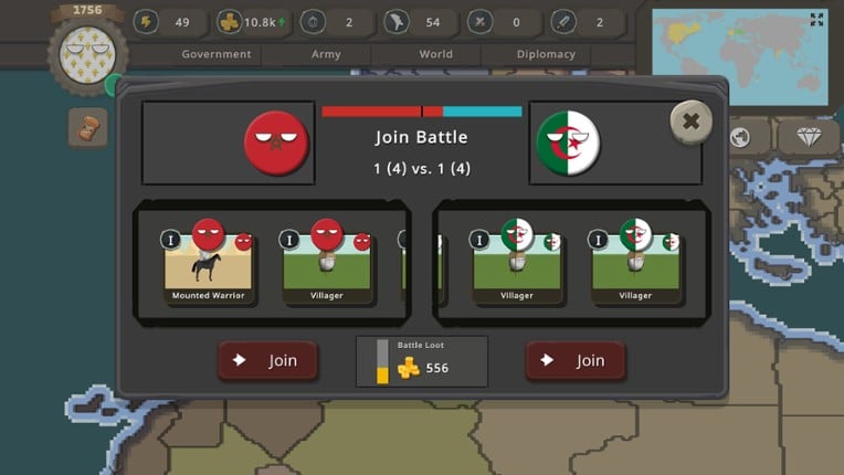 Countryballs at War screenshot