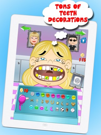 Crazy Doctor And Dentist Salon Games For Kids FREE screenshot