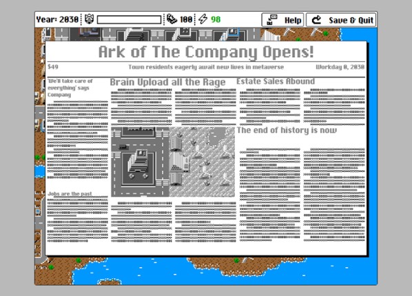 Degrowth screenshot