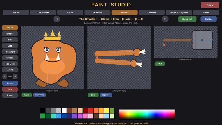 Drawmi: Twin Stick screenshot