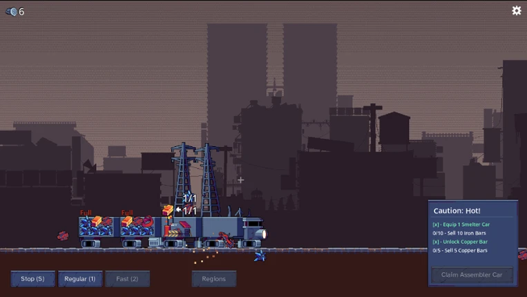 Factory on a Train Image