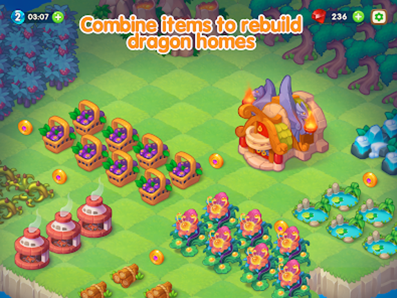 Dragon Magic: Merge Land screenshot