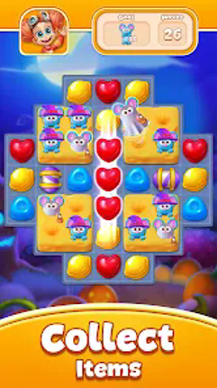 Candy Pop Story : Match 3 screenshot