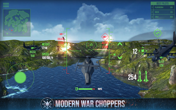 Modern War Choppers: Shooter screenshot