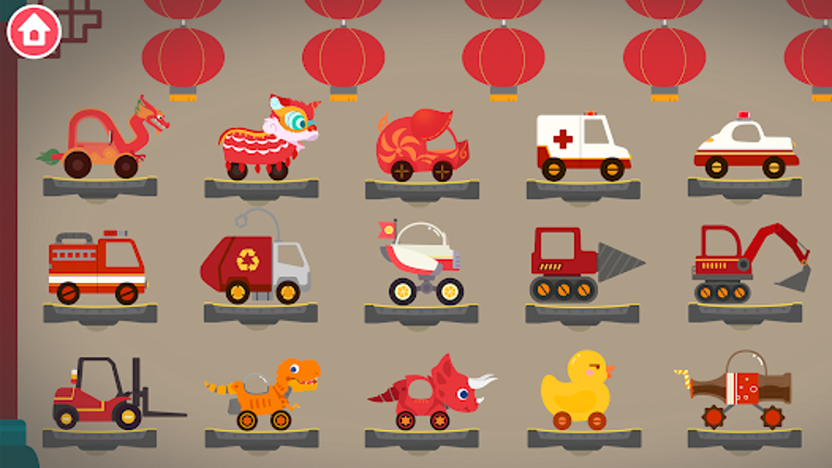 Dinosaur Smash Car Games screenshot