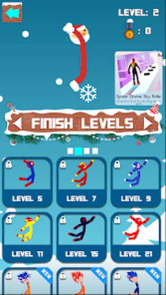 Superhero Hook: Stickman Swing screenshot