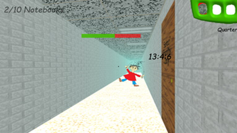Baldi's Basics the long stretch screenshot