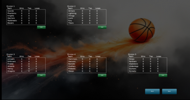Half-court basketball coach Image