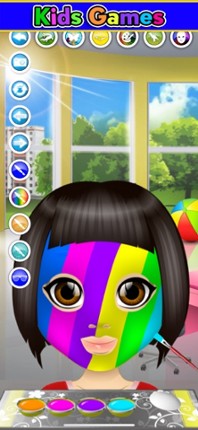 Kids Face Paint: Coloring Game screenshot