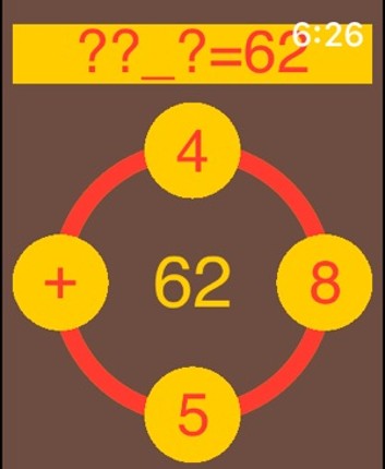 Math Puzzle for Watch &amp; Phone Image