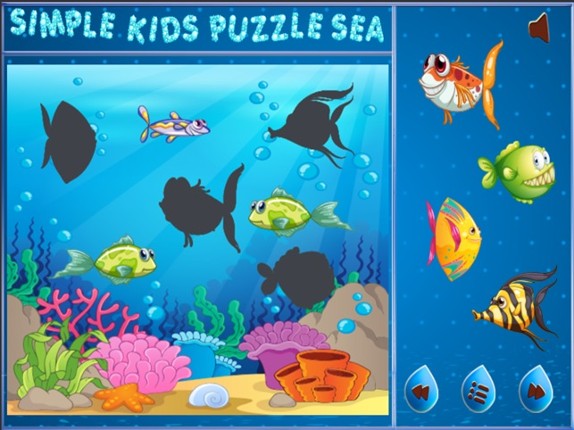 Puzzle Kids Games -- Family Fish Jigsaw screenshot