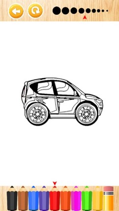 Speed racing car coloring book for kids games Image