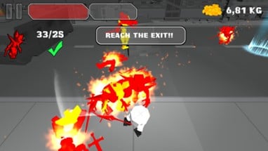 Stickman Killing Zombie Image