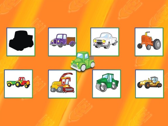 Trucks Cars Diggers Trains and Shadows Puzzles for Kids Lite Image