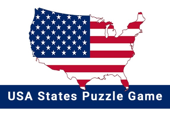 USA States Puzzle Image