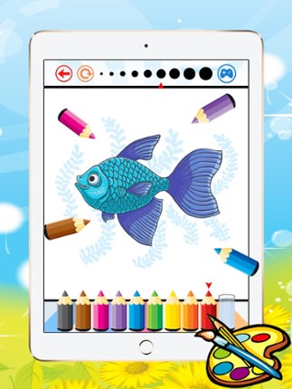 Animal Coloring Book - Drawing for kid free game, Paint and color games HD for good kid screenshot
