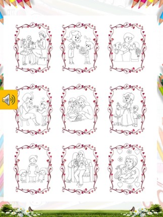 Anneler Günü Boyama Kitabı - Minik Bilge Anneler Gününü Kutluyor screenshot