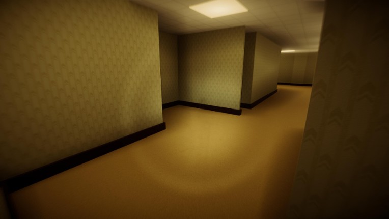 Backrooms: Labyrinth Glitch Image