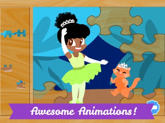 Ballerina Puzzles for Kids - Ballet Stars Jigsaw Games for Little Girls screenshot
