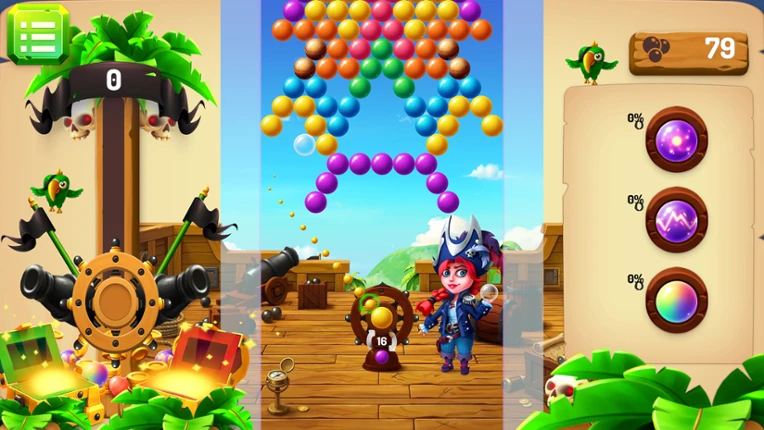 Bubble Shooter Piratery Image