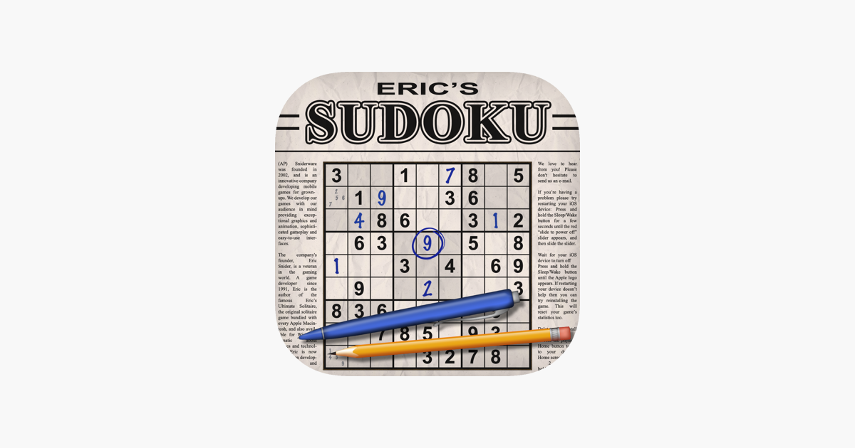 Games like Eric's Sudoku –Classic Puzzles