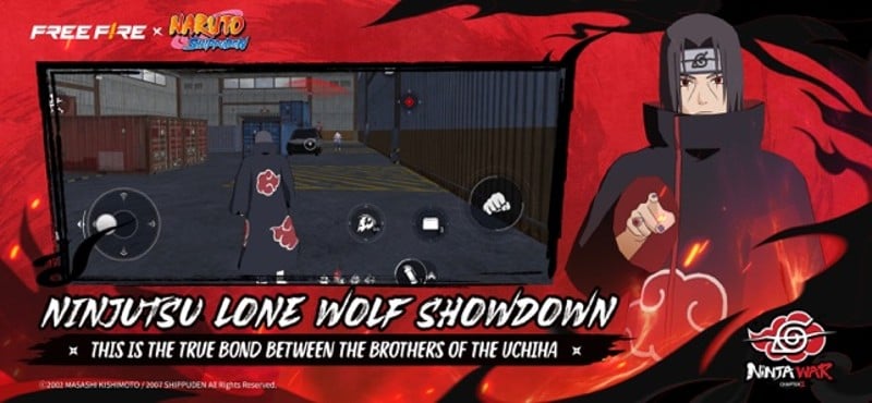 Free Fire x NARUTO SHIPPUDEN Image