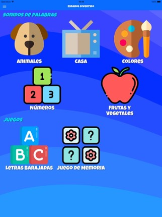 Fun Spanish-Learn Spanish screenshot