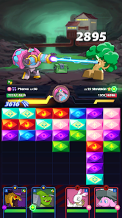 Mana Monsters: Epic Puzzle RPG screenshot