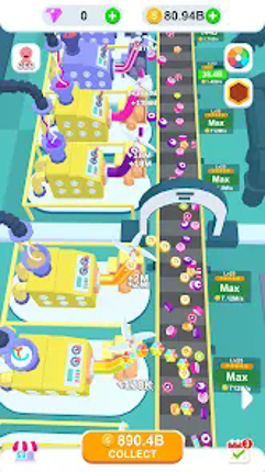 Idle Candy Factory screenshot