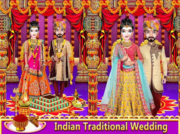 Indian Wedding Makeup Dress-Up screenshot
