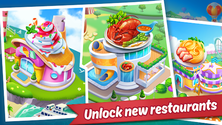 Food Island: Cook & Restaurant screenshot