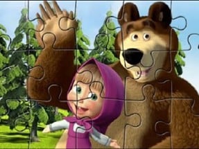 Masha Puzzle Time Image