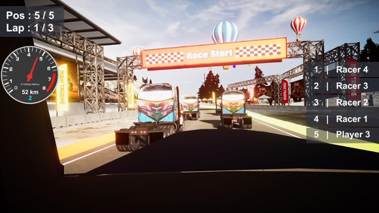 Maxi Trucks Racing screenshot