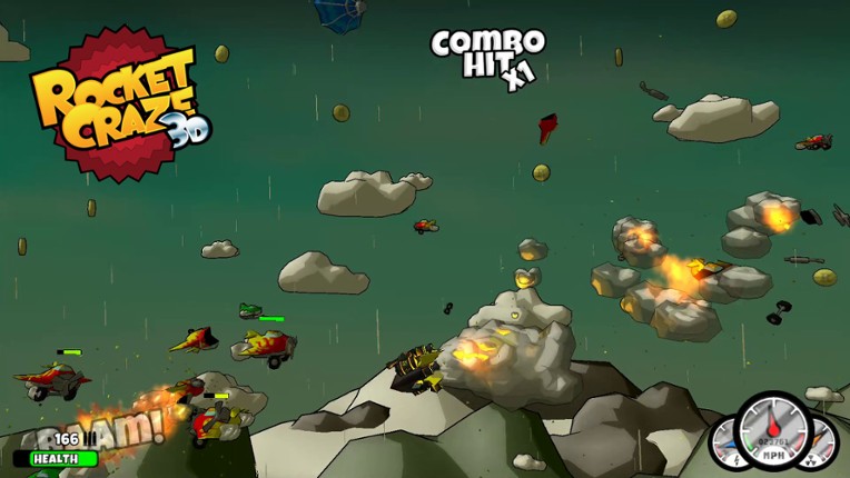 Rocket Craze 3D screenshot