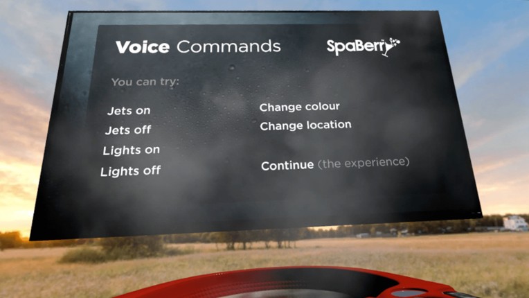 SpaBerry VR Experience screenshot