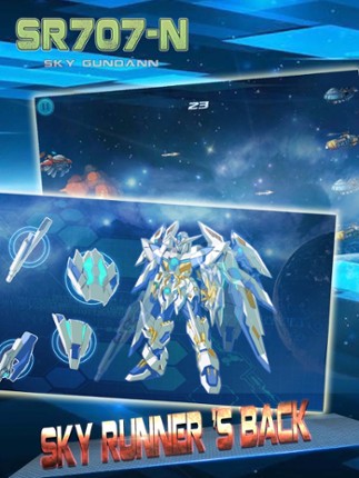 SR707-N: Sky Roller for Gundann Free, Simulator, Endless Shooting Image