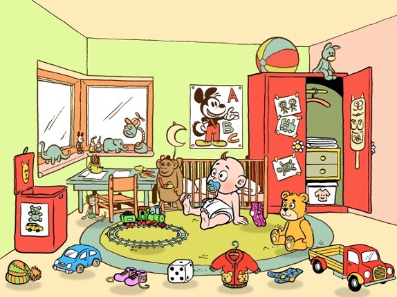 TidyUp! clean the room &amp; house - best free puzzle educational games for kids or your toddler (learn &amp; teach) screenshot