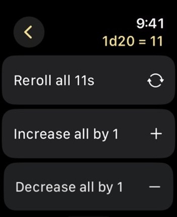 Twilight Dice: RPG Dice Roller screenshot