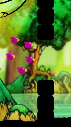 Bird Land - Fly keep candy and spawn bad world screenshot