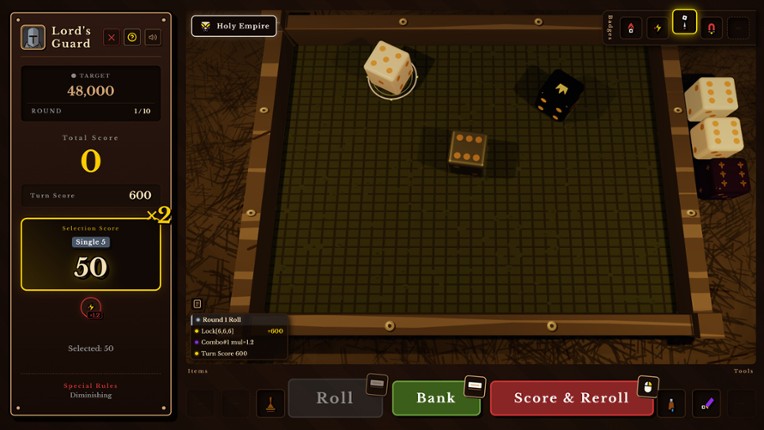 Dice Tavern: Farkle Roguelike Image