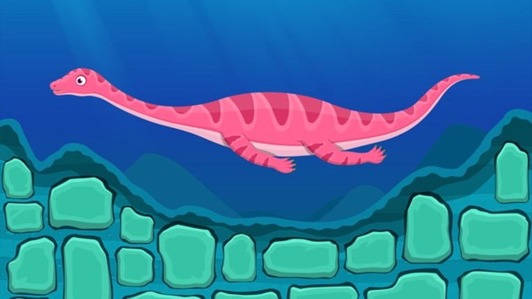 Dinosaur Park 3: Sea Monster - Fossil dig &amp; discovery dinosaur games for kids in jurassic park screenshot